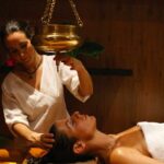 The Journey of Self-Discovery Garden setting at a Panchakarma detox retreat in Alicante