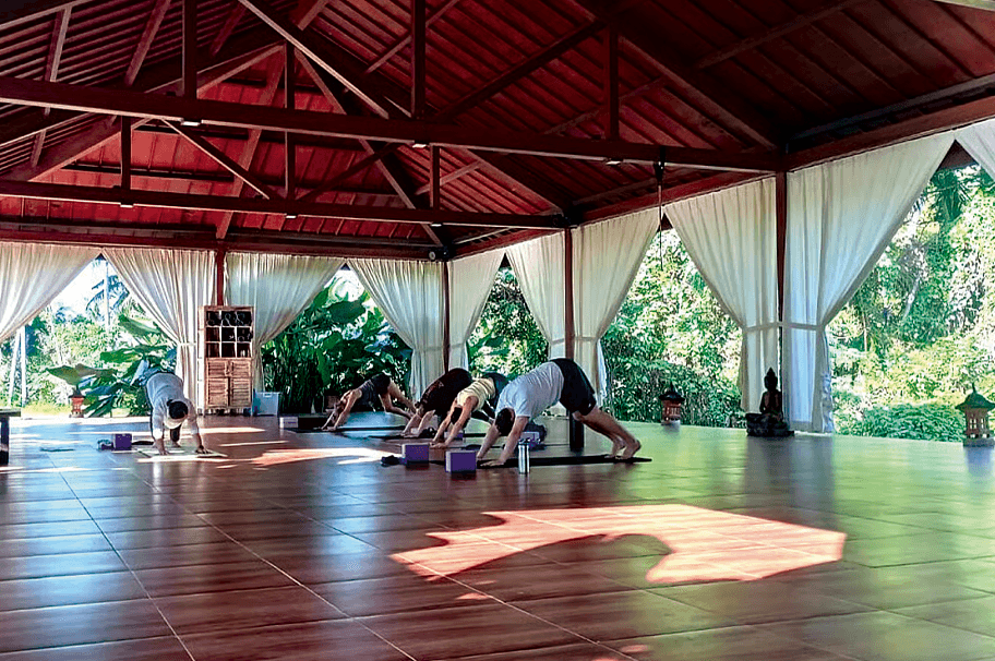 organic meals on a detox retreat in Ubud, Bali